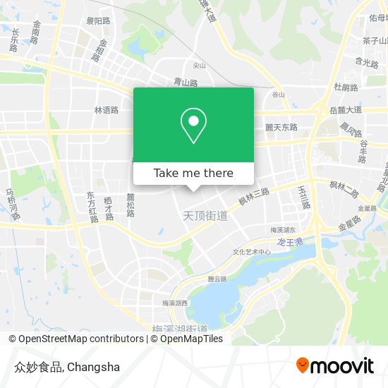 众妙食品 map