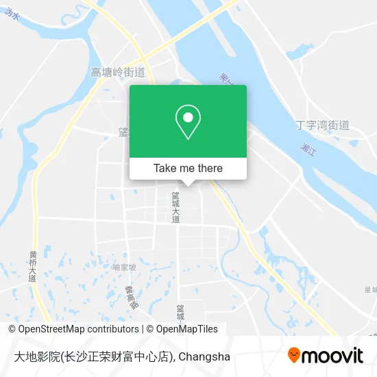 大地影院(长沙正荣财富中心店) map