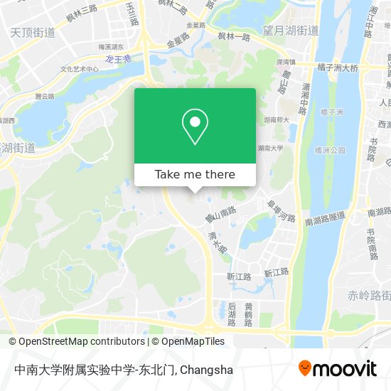 中南大学附属实验中学-东北门 map