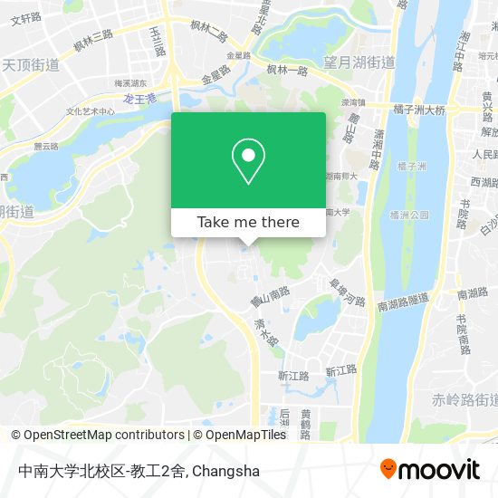 中南大学北校区-教工2舍 map