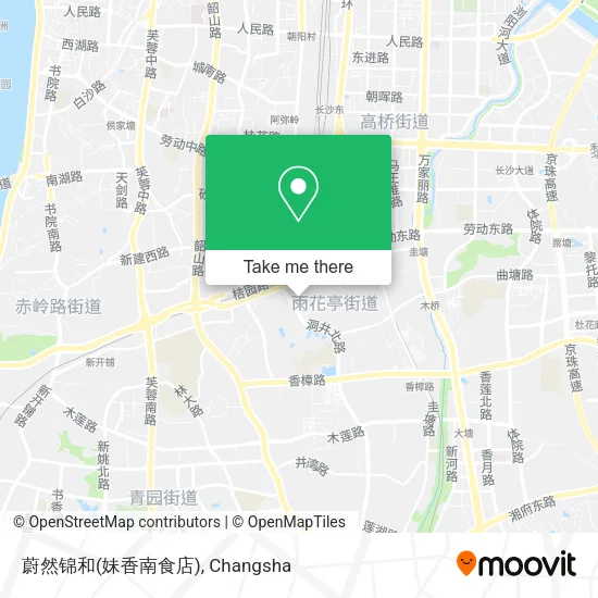 蔚然锦和(妹香南食店) map
