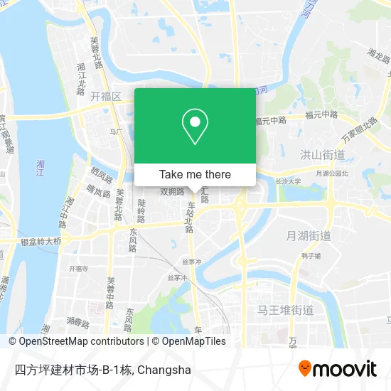 四方坪建材市场-B-1栋 map