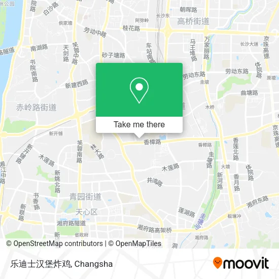 乐迪士汉堡炸鸡 map