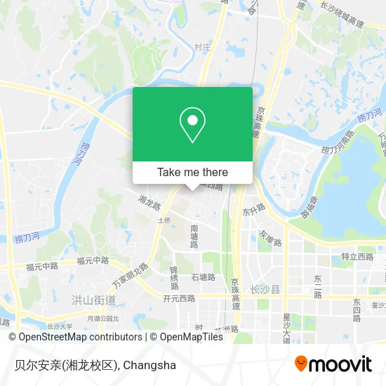 贝尔安亲(湘龙校区) map