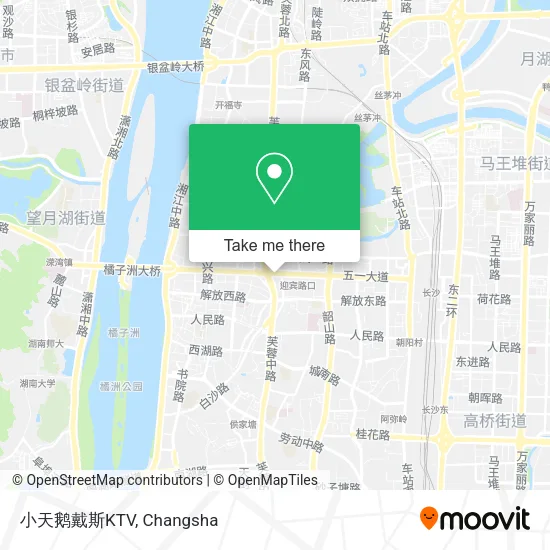 小天鹅戴斯KTV map