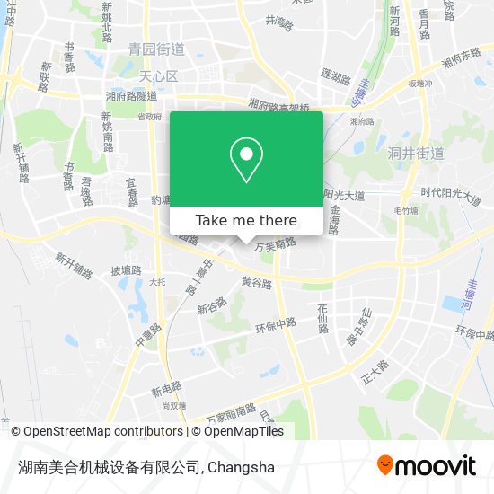 湖南美合机械设备有限公司 map