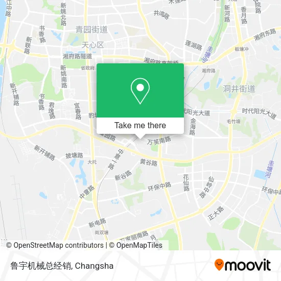 鲁宇机械总经销 map