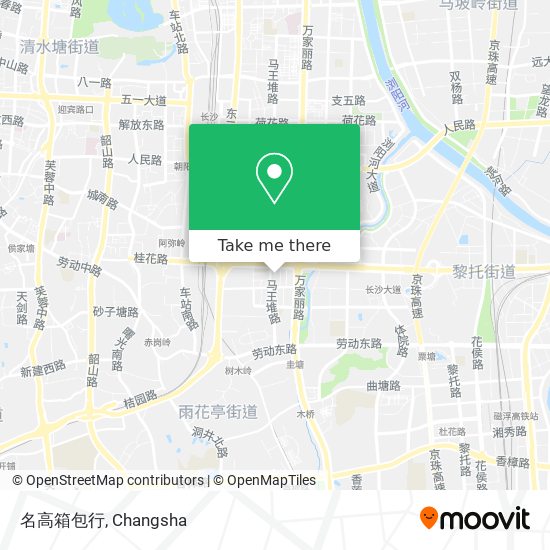 名高箱包行 map