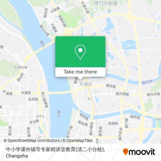 中小学课外辅导专家精讲堂教育(清二小分校) map