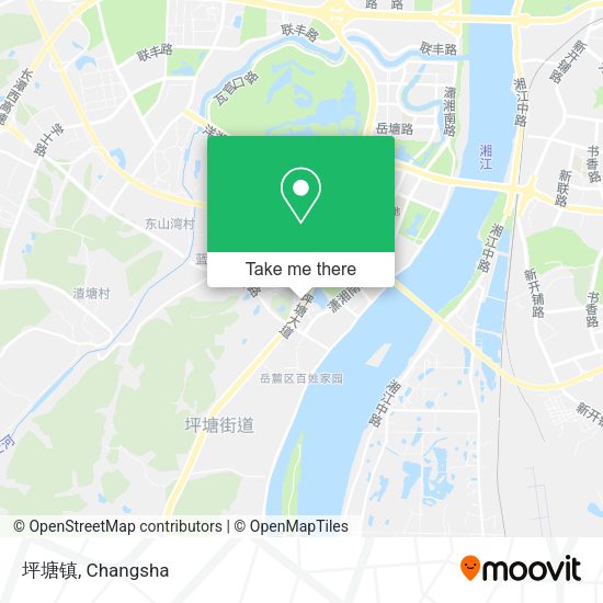 坪塘镇 map