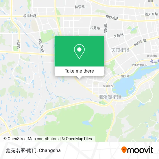 鑫苑名家-南门 map