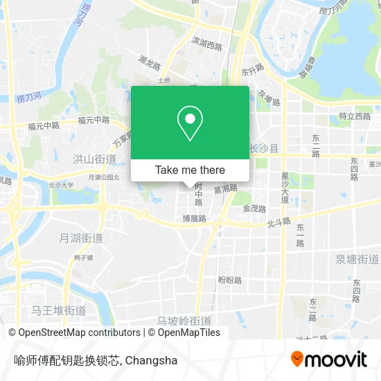 喻师傅配钥匙换锁芯 map
