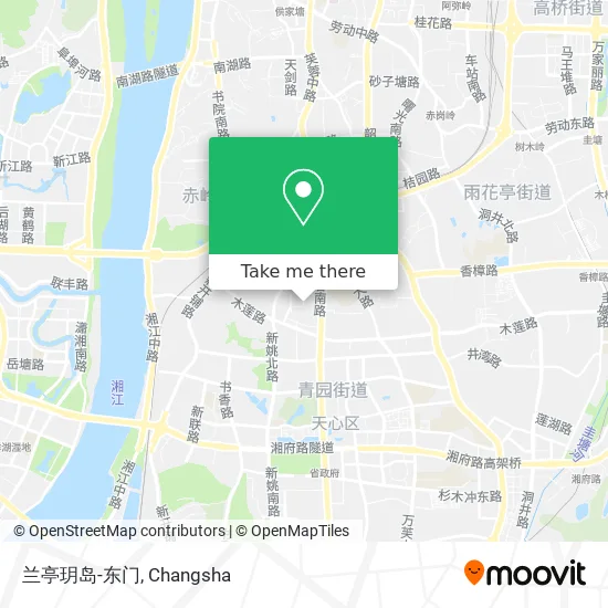 兰亭玥岛-东门 map