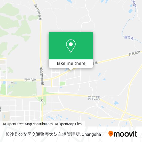 长沙县公安局交通警察大队车辆管理所 map