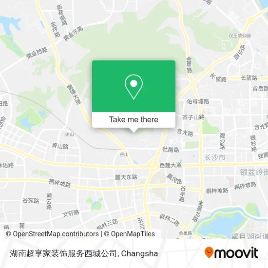 湖南超享家装饰服务西城公司 map