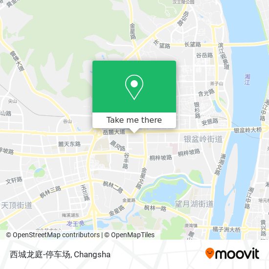 西城龙庭-停车场 map