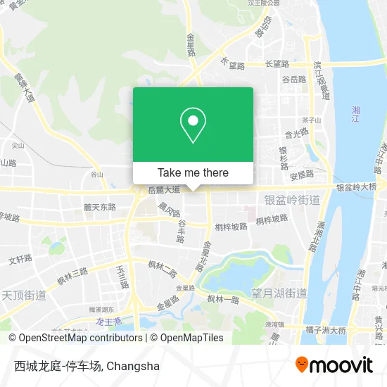 西城龙庭-停车场 map