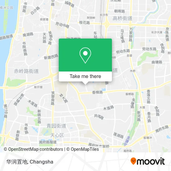 华润置地 map