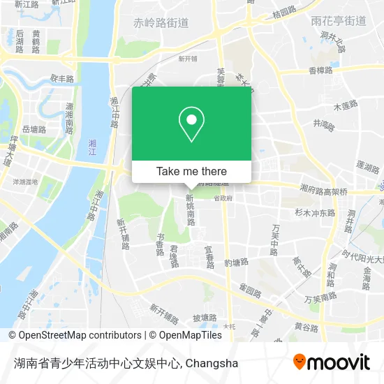 湖南省青少年活动中心文娱中心 map
