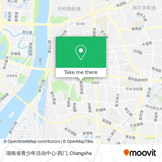 湖南省青少年活动中心-西门 map