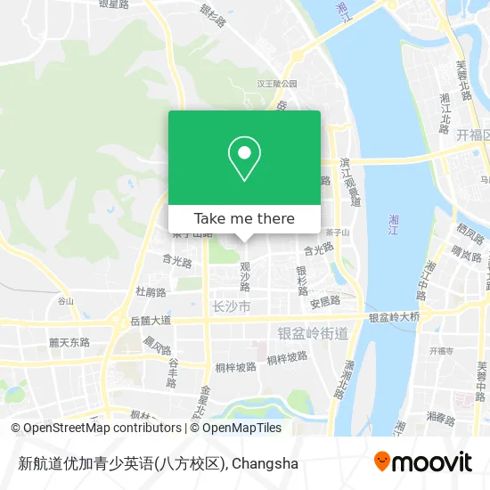 新航道优加青少英语(八方校区) map