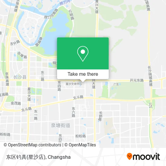 东区钓具(星沙店) map