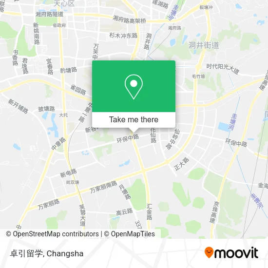 卓引留学 map