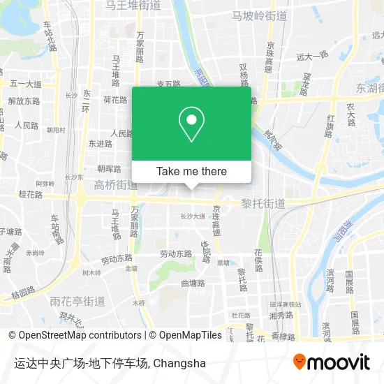 运达中央广场-地下停车场 map
