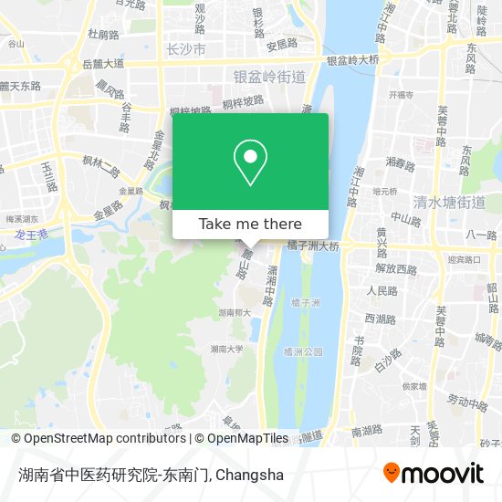 湖南省中医药研究院-东南门 map