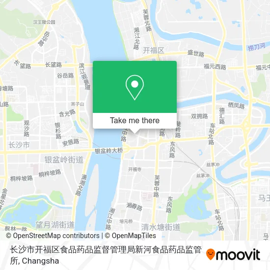 长沙市开福区食品药品监督管理局新河食品药品监管所 map