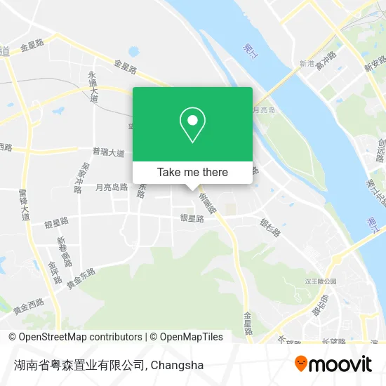 湖南省粤森置业有限公司 map