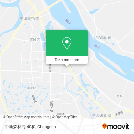 中新森林海-40栋 map