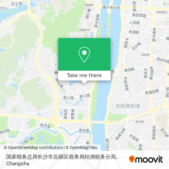 国家税务总局长沙市岳丽区税务局桔洲税务分局 map