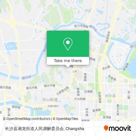 长沙县湘龙街道人民调解委员会 map