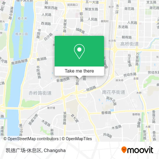 凯德广场-休息区 map