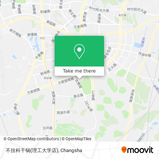 不挂科干锅(理工大学店) map