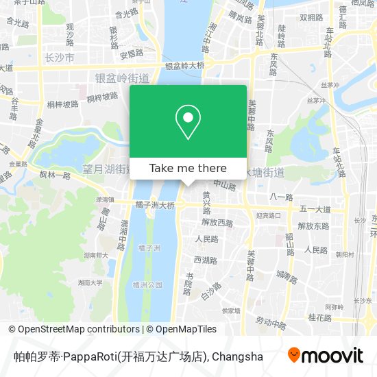 帕帕罗蒂·PappaRoti(开福万达广场店) map