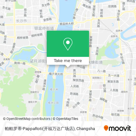帕帕罗蒂·PappaRoti(开福万达广场店) map
