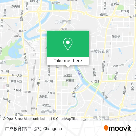 广成教育(古曲北路) map