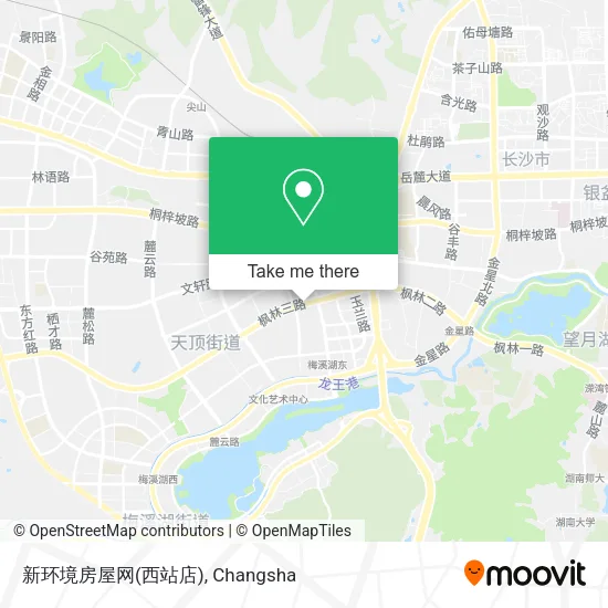 新环境房屋网(西站店) map