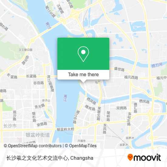 长沙羲之文化艺术交流中心 map