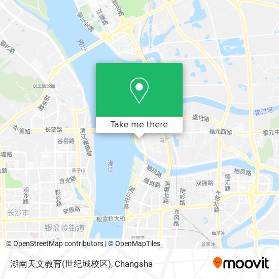湖南天文教育(世纪城校区) map