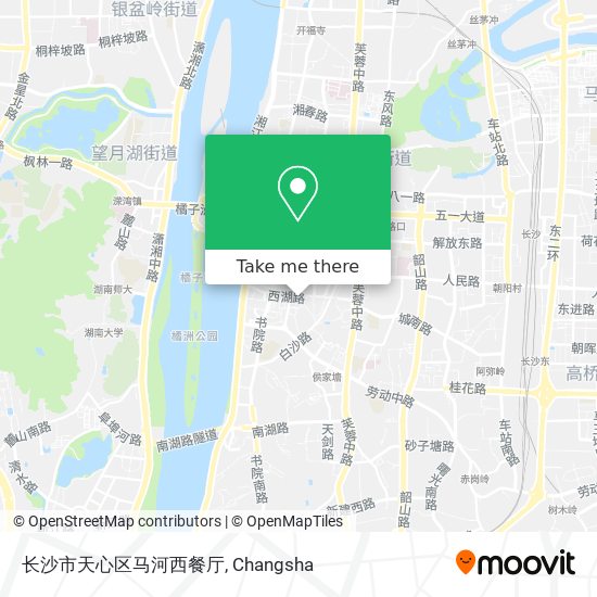 长沙市天心区马河西餐厅 map