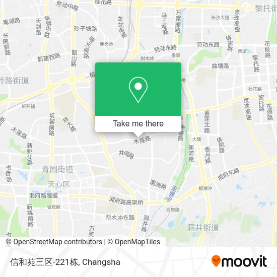 信和苑三区-221栋 map