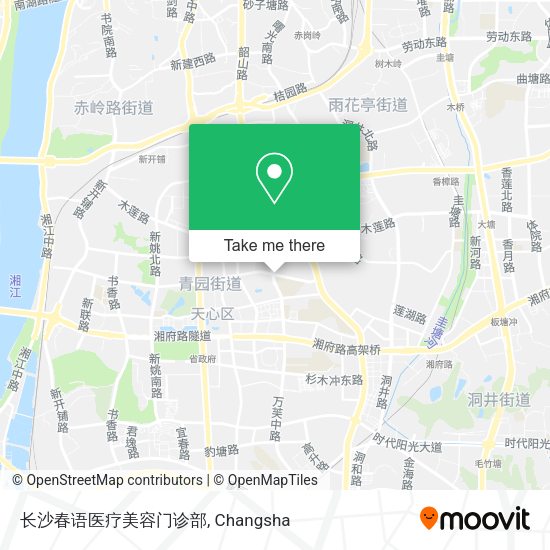 长沙春语医疗美容门诊部 map
