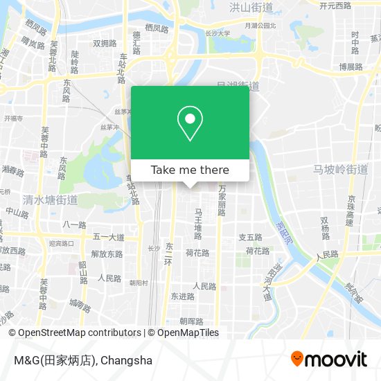 M&G(田家炳店) map