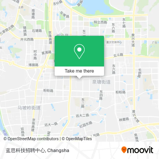 蓝思科技招聘中心 map