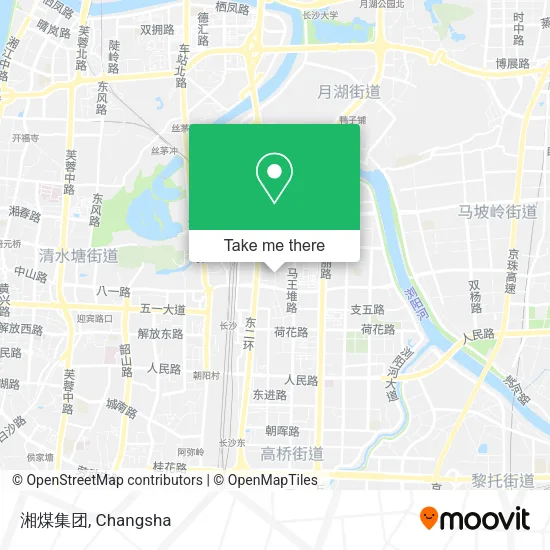 湘煤集团 map