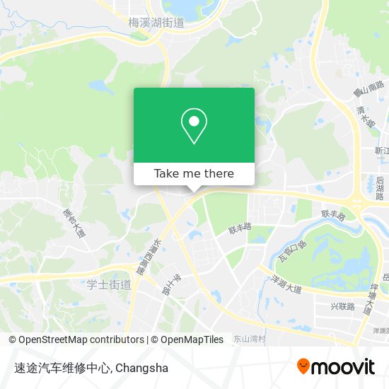 速途汽车维修中心 map