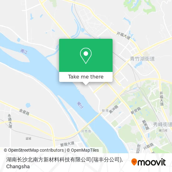 湖南长沙北南方新材料科技有限公司(瑞丰分公司) map